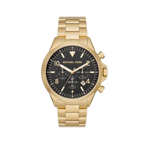 michael kors gage watch gold|Michael Kors gold watch sale.